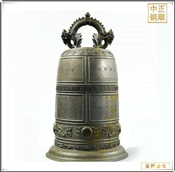 鑄造小型銅鐘 鑄造小型銅鐘