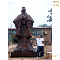 圖書館門前孔子雕像 圖書館門前孔子雕像