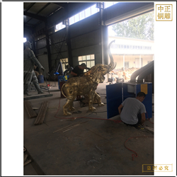 鑄銅關公 酒店別墅門口銅雕大象生產