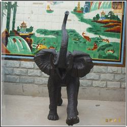 鑄銅關(guān)公 小型室外銅大象雕塑鑄造