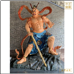 鑄銅關公 金剛力士銅雕塑價格