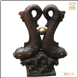 景觀銅魚雕塑價格 景觀銅魚雕塑價格