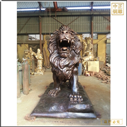 銅獅子小區(qū)門(mén)口擺件鑄造價(jià)格 銅獅子小區(qū)門(mén)口擺件鑄造價(jià)格