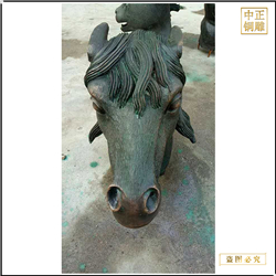 鑄銅關公 十二生肖銅馬雕塑