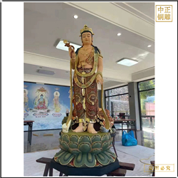 1米站像銅佛像 1米站像銅佛像