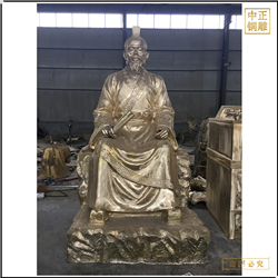 鑄銅關公 歷史人物雕塑