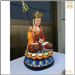 鑄銅關(guān)公 加工制作地藏王銅像