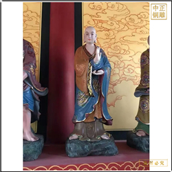 定制供奉寺廟十八尊者佛像 定制供奉寺廟十八尊者佛像
