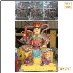 鑄銅關(guān)公 鑄銅大型四大天王發(fā)現(xiàn)雕塑