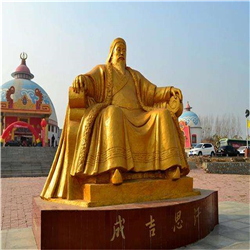 成吉思汗坐像 成吉思汗坐像